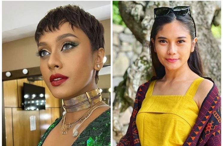  Adu Pesona Kimmy Jayanti vs Garneta Haruni. (Instagram/@kimmyjayanti/@garnetaharuni) 