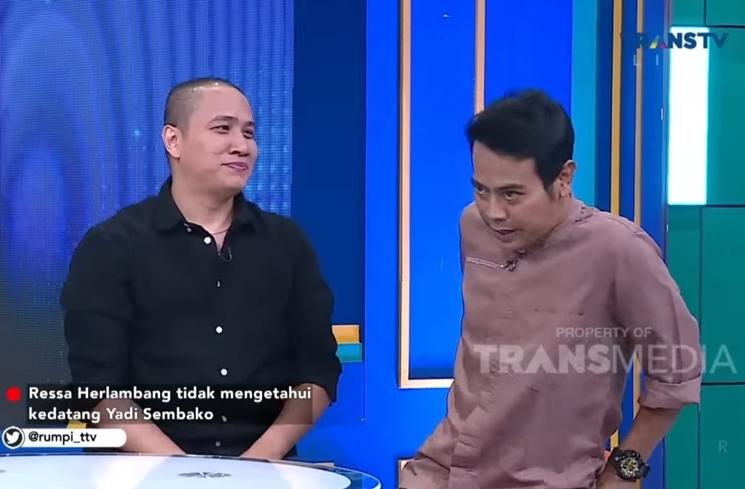 Fakta Persahabatan Ressa Herlambang dan Yadi Sembako (YouTube/Trans TV Official)