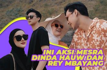 Dari Pangku-pangkuan, Ini Aksi mesra Dinda Hauw dan Rey Mbayang Tuai Kritik