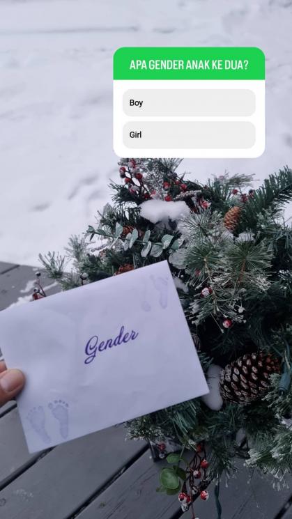 Gender Reveal anak kedua Randy Pangalila(instagram/@randpunk)