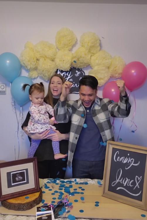 Gender Reveal anak kedua Randy Pangalila(instagram/@randpunk)