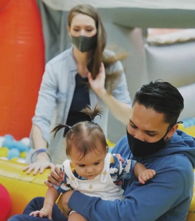 Gender Reveal anak kedua Randy Pangalila(instagram/@randpunk)