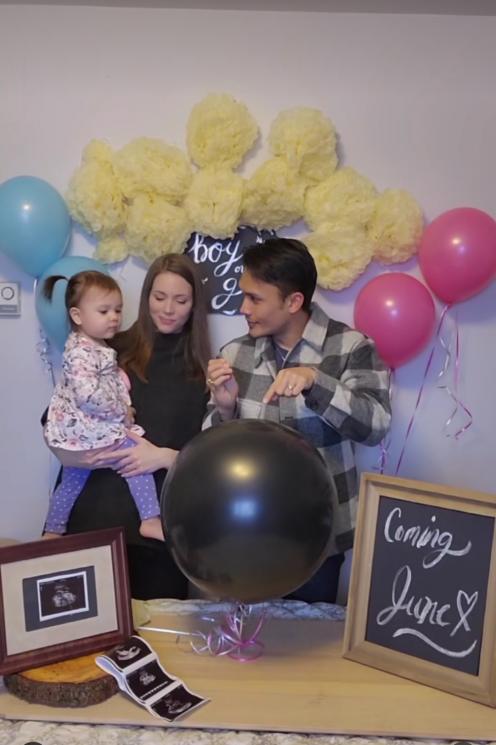 Gender Reveal anak kedua Randy Pangalila(instagram/@randpunk)