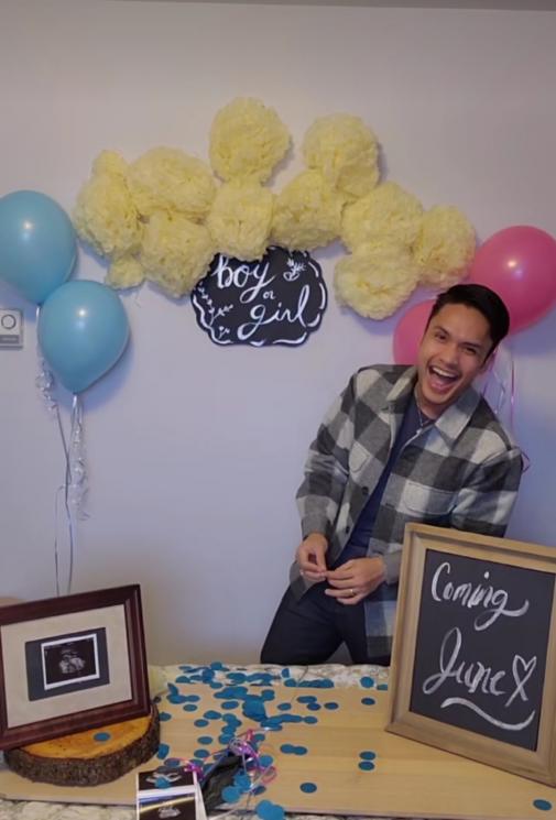 Gender Reveal anak kedua Randy Pangalila(instagram/@randpunk)