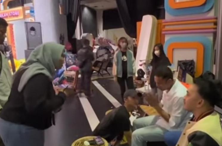 Raffi Ahmad dan Ruben Onsu dimaki kru tv (YouTube/MEDIA RANS)