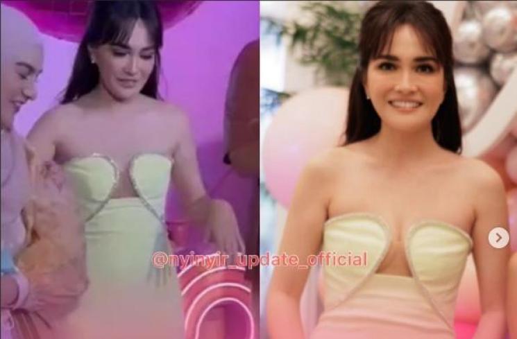 Dress Shandy Aulia. (Instagram)