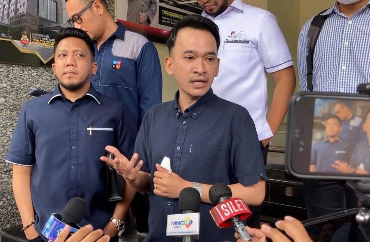 Ruben Onsu di Polda Metro Jaya. (MataMata.com/Adiyoga Priyambodo)