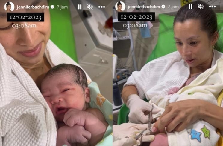 Momen Jennifer Bachdim Melahirkan Anak Keempat (Instagram/@jenniferbachdim)
