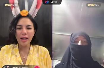 Live Bareng Netizen, Nikita Mirzani Diduga Malah Dirukiah: Lagi Ngusir Jin