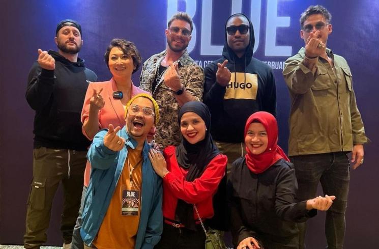Momen Indra Bekti Perdana Jadi MC Usai Sembuh (Instagram/dhila_bekti)