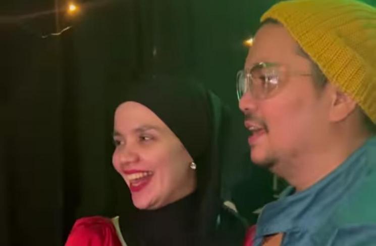 Momen Indra Bekti Perdana Jadi MC Usai Sembuh (Instagram/dhila_bekti)