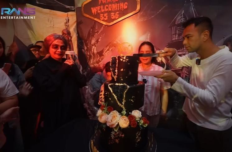 Momen kejutan ultah Raffi Ahmad dan Nagita Slavina (YouTube Rans Entertainment)
