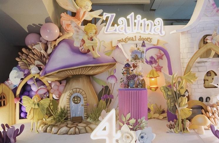 Potret Ulang Tahun Zalina (instagram/@raisa6690)