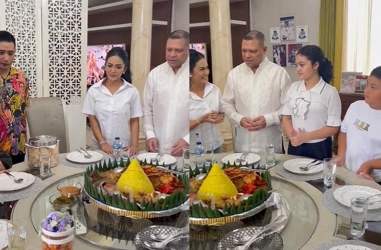 Momen Ultah Raul Lemos ke-53 (Instagram/@krisdayantilemos)