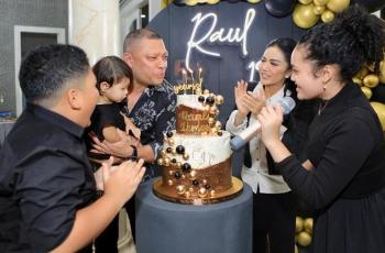 11 Momen Ultah Raul Lemos ke-53 di Jakarta, Digelar Meriah di Rumah