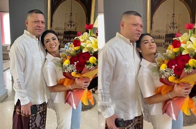 Momen Ultah Raul Lemos ke-53 (Instagram/@krisdayantilemos)