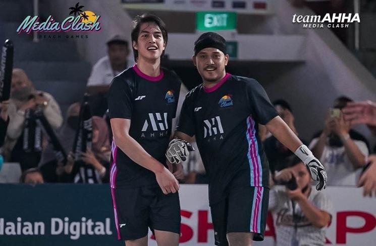 Potret Team AHHA di Media Clash Beach (Instagram/@teamahha.mediaclash)