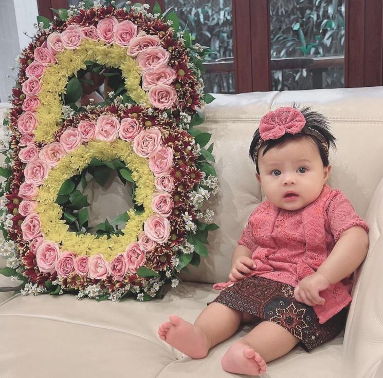 Transformasi Ameena dari Lahir Hingga Umur 1 Tahun (Instagram/@attahalilintar)