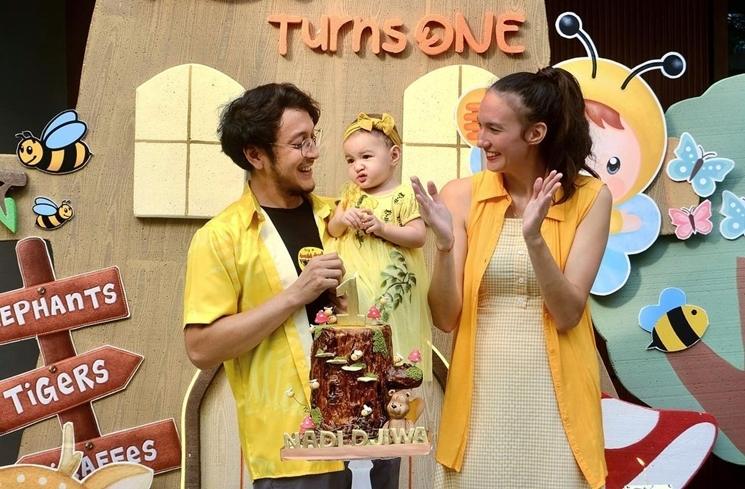 Potret ulang tahun Djiwa (Instagram/@nadinelist)