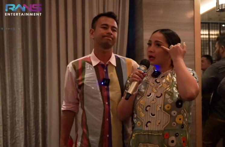 Momen Raffi dan Nagita Dinner Bareng Karyawan. (YouTube/RANS Entertainment) 