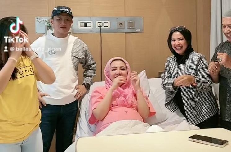 Momen Bella Shofie Melahirkan Anak Kedua (instagram/@bellashofie_rigan)