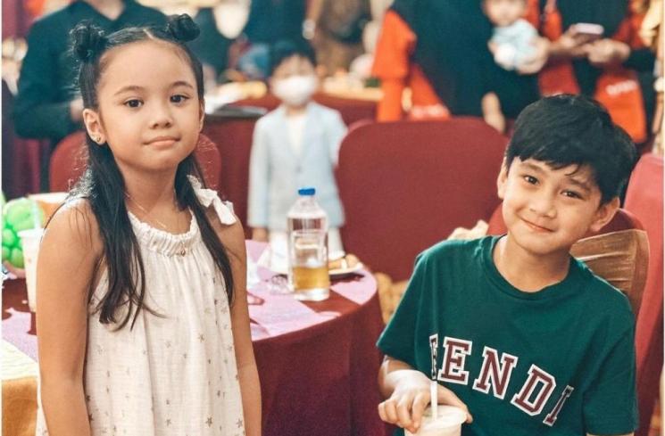 Potret Anak Artis di Ultah Ameena (Instagram/gadiiing) 