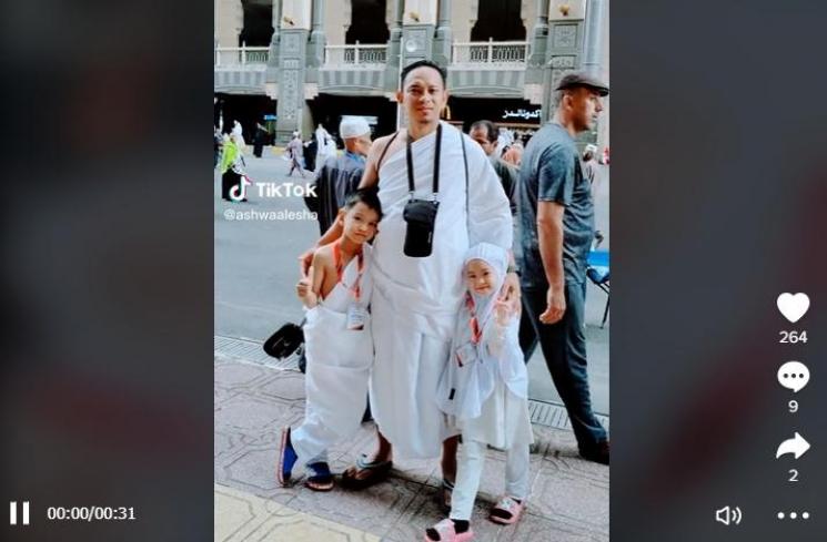 Fakta Pilu Nur Alesha. (TikTok/ashwaalesha)
