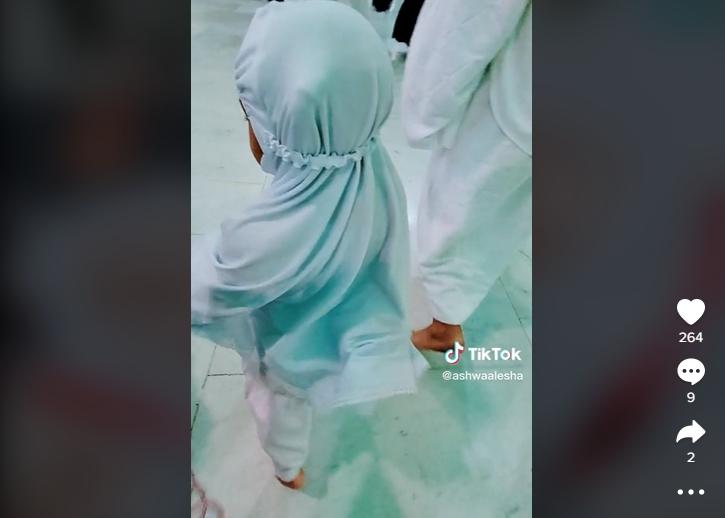 Fakta Pilu Nur Alesha. (TikTok/ashwaalesha)