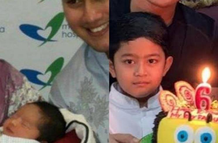 Potret Dulu dan Kini Falhan Abssar Anak Nassar dan Muzdalifah (Instagram/muzdalifah999) 