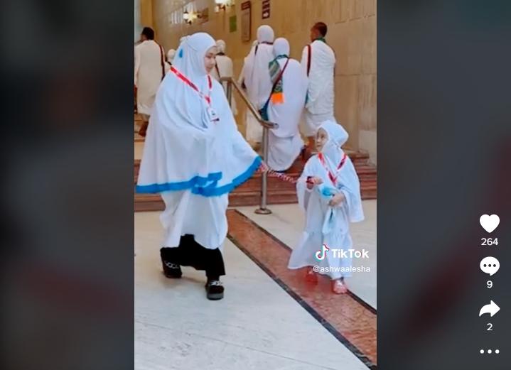Fakta Pilu Nur Alesha. (TikTok/ashwaalesha)