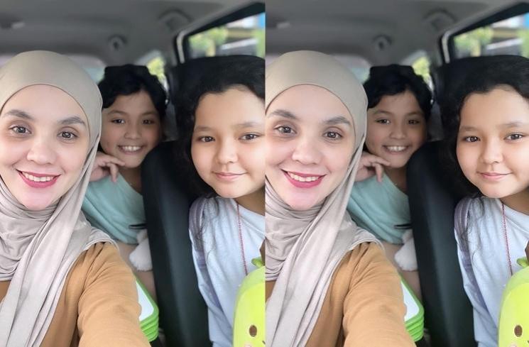 Potret Aldila Jelita Momong Anak (Instagram/dhila_bekti)