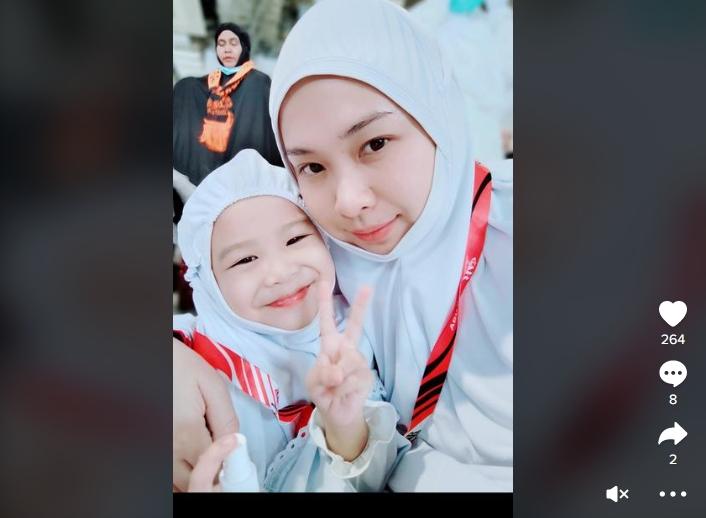 Fakta Pilu Nur Alesha. (TikTok/ashwaalesha)