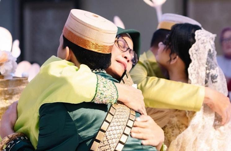 Potret Akad Nikah Adik Indah Permatasari (Instagram/sintamutiarabell)
