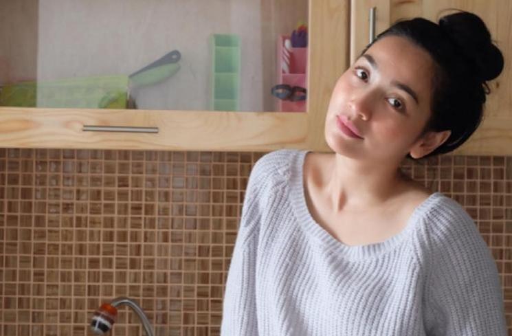 Pesona Hesti Purwadinata Tanpa Makeup (instagram/@hestipurwadinata)