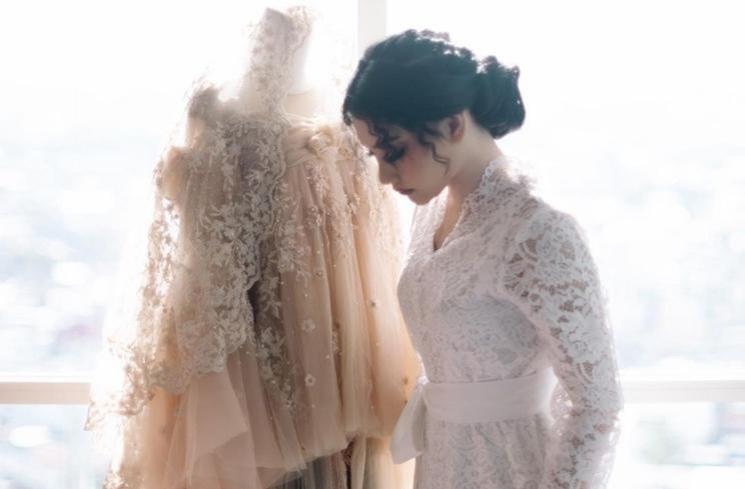 Potret Akad Nikah Adik Indah Permatasari (Instagram/sintamutiarabell)