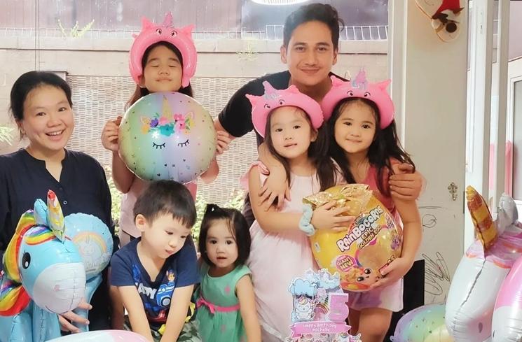 Potret Keluarga Rama Michael (instagram/@rama_michael)
