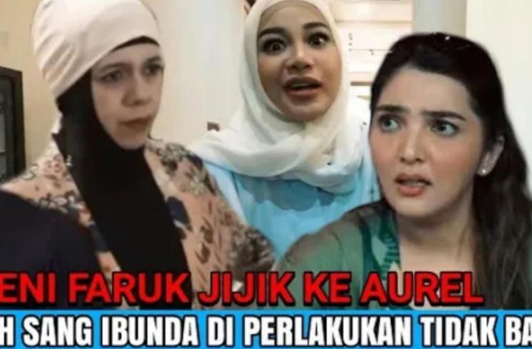 kabar Lenggogeni Faruk jijik ke Aurel Hermansyah (YouTube/Vemi Liar)