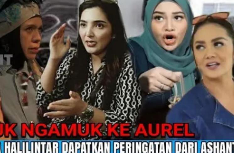kabar Lenggogeni Faruk ngamuk ke Aurel Hermansyah (YouTube/Vemi Liar)