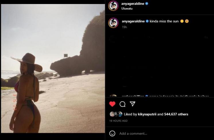 Anya Geraldine. (Instagram/anyageraldine)