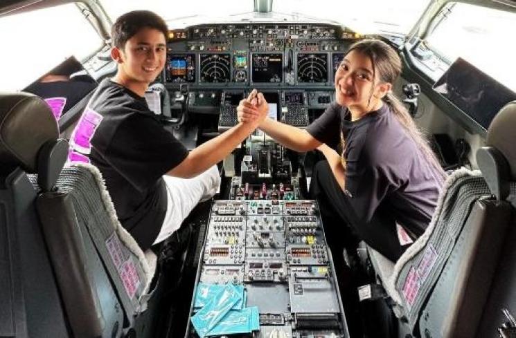 Gaya Pacaran Tiara Andini dan Alshad Ahmad. (Instagram/alshadahmad)