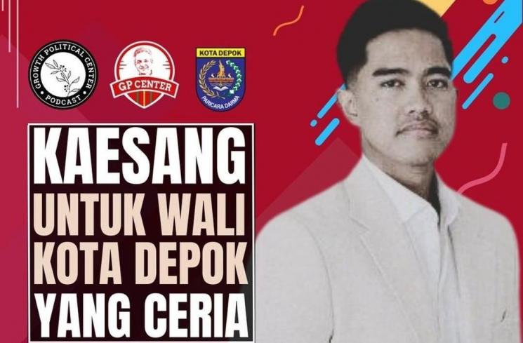 Kaesang Pangarep Dicalonkan Jadi Wali Kota Depok. (Instagram/inilah_com)