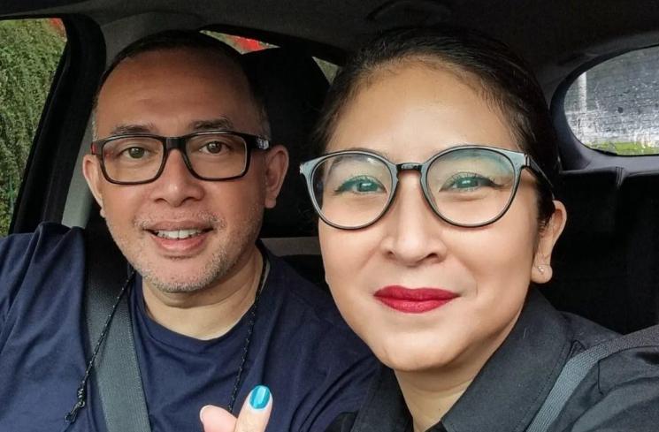 Artis Beda Agama Temani Pasangan Puasa Ramadan. (Instagram/novitaangie)