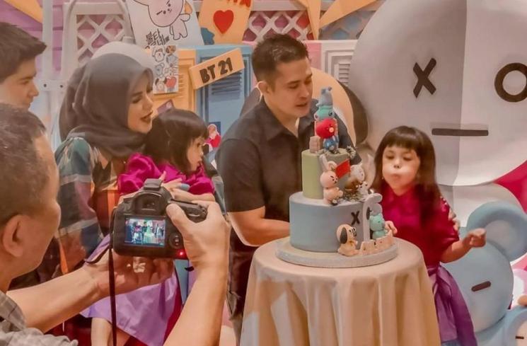 Pesta Ultah Anak Artis Bertema Kpop (Instagram/robbypurba) 