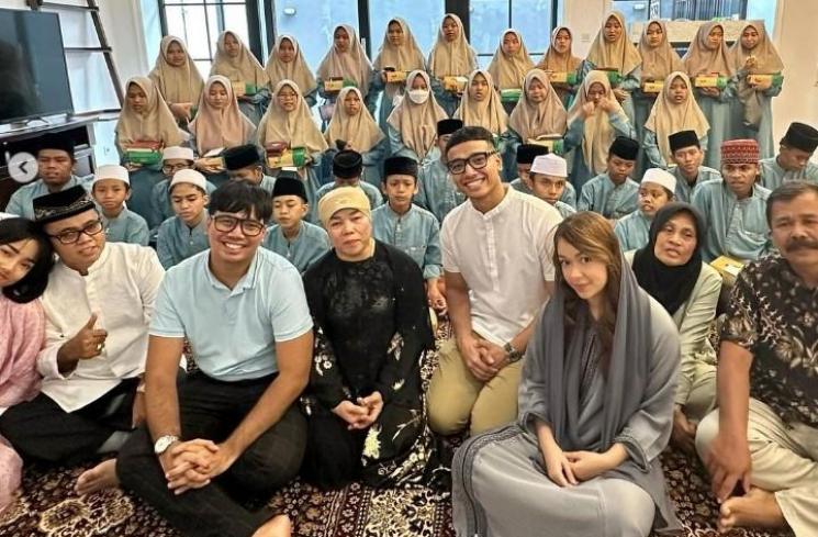 Momen Gala Sky Bertemu Ansori. (Instagram/@dewizuhriati)