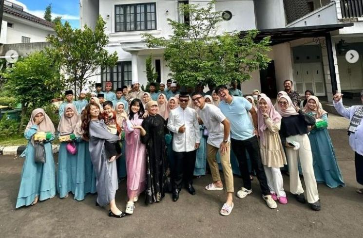 Momen Gala Sky Bertemu Ansori. (Instagram/@dewizuhriati)