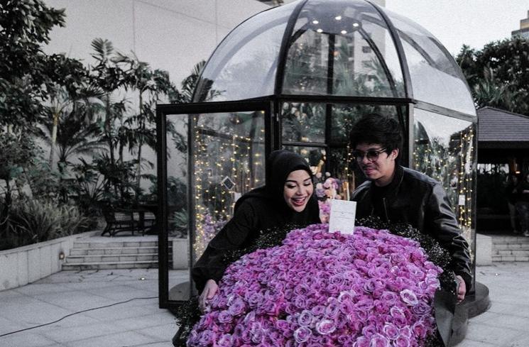 Potret Aurel dan Atta Rayakan Anniversary (instagram/@attahalilintar)