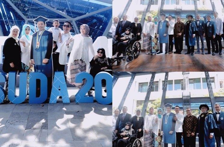 Potret Wisuda Almarhum Eril (Instagram/ridwankamil)