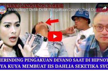 CEK FAKTA: Devano Danendra Dihipnotis Uya Kuya, Pengakuannya Bikin Iis Dahlia Syok, Benarkah?