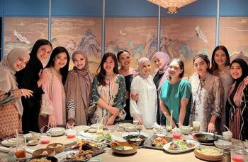 Bukber Bareng Geng Cendol di Restoran Mewah, Outfit Nagita Slavina Diomongin