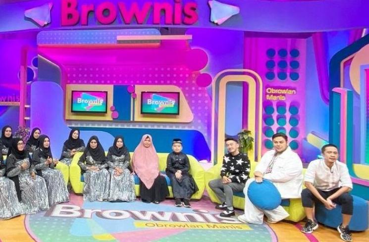 Ivan Gunawan dan Ruben Onsu nyinyiri penampilan baru Aming (Instagram/@brownis_ttv)